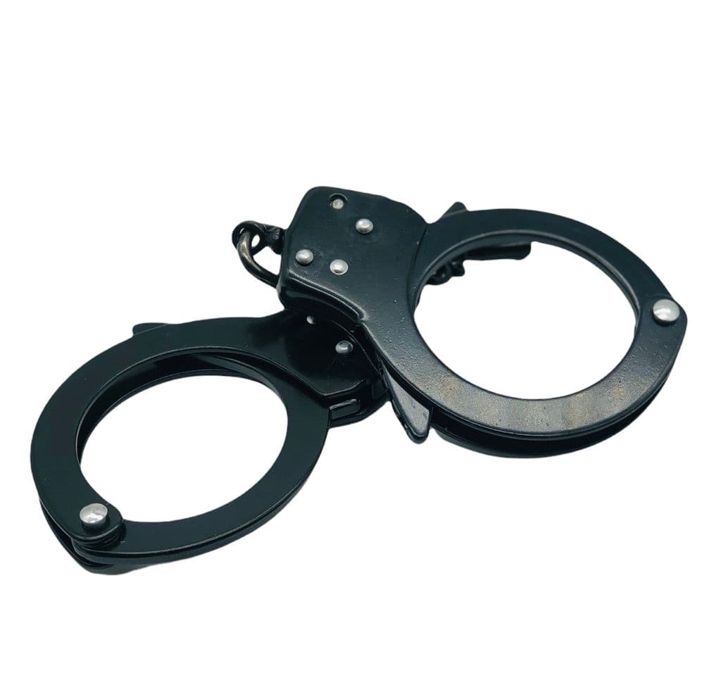 Kombat UK deluxe steel folding handcuffs 